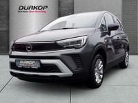 Gebraucht Opel Crossland X Elegance 110 PS (80 kW) 2022 Mondstein grau/e:vulkan grau (metallic) SUV