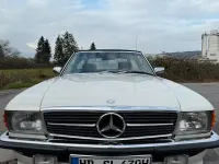 Gebraucht Mercedes SL450 218 PS (160 kW) 1979 Weiß Cabrio