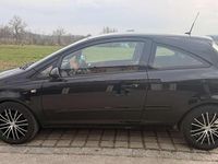 Gebraucht Opel Corsa 80 PS (58 kW) 2008 Schwarz Kleinwagen