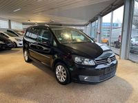 Gebraucht VW Touran Highline 105 PS (77 kW) 2011 Schwarz Van / Kleinbus