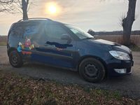 Gebraucht Skoda Roomster 60 PS (44 kW) 2012 Blau Van / Kleinbus