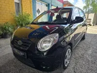 Gebraucht Kia Picanto 65 PS (47 kW) 2008 Schwarz Kleinwagen