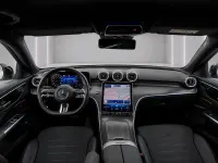 Gebraucht Mercedes C220 AMG 200 PS (147 kW) 2022 Obsidianschwarz (metallic) Kombi