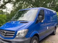 Gebraucht Mercedes Sprinter 145 PS (106 kW) 2016 Blau