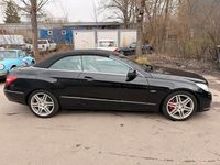 Gebraucht Mercedes E350 230 PS (169 kW) 2010 Schwarz Cabrio