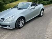Gebraucht Mercedes SLK200 2LOOK Edition 184 PS (135 kW) 2009 Silber Cabrio