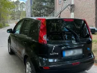 Gebraucht Nissan Note 88 PS (64 kW) 2009 Schwarz Kleinwagen