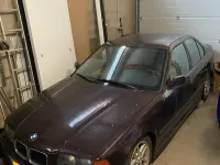 Gebraucht BMW 320 150 PS (110 kW) 1994 Rot Limousine