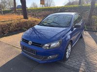 Gebraucht VW Polo Trendline 60 PS (44 kW) 2011 Blau Kleinwagen