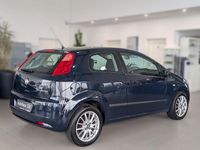 Gebraucht Fiat Grande Punto Dynamic 65 PS (47 kW) 2009 Blau Kleinwagen