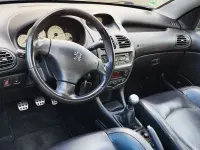 Gebraucht Peugeot 206 CC Platinum 110 PS (80 kW) 2003 Silber Cabrio