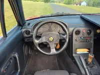 Gebraucht Mazda MX5 116 PS (85 kW) 1990 Rot Cabrio