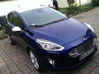 Gebraucht Ford Fiesta Titanium 101 PS (74 kW) 2017 Blau Kleinwagen