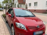 Gebraucht Toyota Auris 132 PS (97 kW) 2010 Rot Kleinwagen