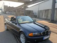 Gebraucht BMW 318 Cabriolet Sport Line 143 PS (105 kW) 2003 Blau Cabrio