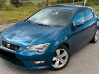 Gebraucht Seat Leon FR 140 PS (102 kW) 2013 Blau Kleinwagen