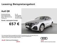 Gebraucht Audi Q8 Design 286 PS (210 kW) 2025 Satellitsilber metallic SUV