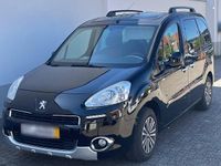 Gebraucht Peugeot Partner Tepee 98 PS (72 kW) 2012 Schwarz Van / Kleinbus