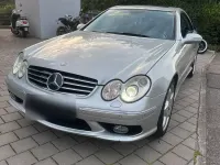 Gebraucht Mercedes CLK500 306 PS (225 kW) 2004 Silber Coupé