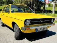 Gebraucht Audi 50 50 PS (36 kW) 1976 Gelb Kleinwagen