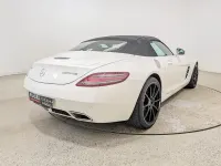 Gebraucht Mercedes SLS AMG AMG 571 PS (419 kW) 2012 Weiß (designo mystic weiß) Cabrio