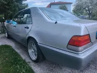 Brugt Mercedes E320 218 HK (160 kW) 1992 Sølv Sedan