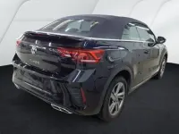 Gebraucht VW T-Roc Cabriolet R-line 150 PS (110 kW) 2025 Deep black perleffekt schwarz Cabrio