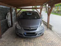 Używany Opel Corsa Edition 90 KM (66 kW) 2009 Srebrny Hatchback