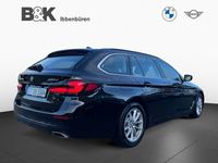 gebraucht BMW 520 520 d Touring HUD Navi Fernlichtassistent RFK Alarm Bluetooth LED Klima Luftfeder