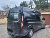 Second-hand Ford Transit Custom 155 CP (114 kW) 2014 Negru Monovolum
