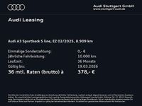 Gebraucht Audi A3 Advanced Plus 150 PS (110 kW) 2025 Gletscherweiß metallic Limousine