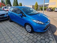 Gebraucht Ford Fiesta Trend 82 PS (60 kW) 2009 Blau Kleinwagen