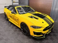Second-hand Ford Mustang 449 CP (330 kW) 2021 Galben Cabrio