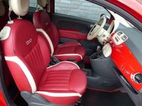 Second-hand Fiat 500C 86 CP (63 kW) 2014 Roșu Cabrio