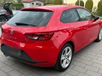 Usata Seat Leon FR 122 CV (89 kW) 2013 Rosso Coupé