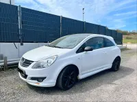 Używany Opel Corsa Edition 80 KM (58 kW) 2009 Biały Hatchback