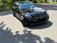 Gebraucht Mercedes C200 AMG line 184 PS (135 kW) 2019 Schwarz Limousine