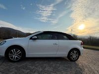 Gebraucht VW Golf Cabriolet 105 PS (77 kW) 2012 Weiß Cabrio