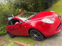 Gebraucht Alfa Romeo MiTo Turismo 95 PS (69 kW) 2008 Rot Kleinwagen