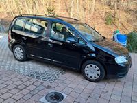 Gebraucht VW Touran 105 PS (77 kW) 2005 Schwarz Van / Kleinbus