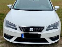 Usata Seat Leon 150 CV (110 kW) 2017 Bianco Station wagon
