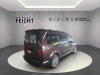 Gebraucht VW Caddy Highline 125 PS (91 kW) 2016 Black berry metallic Van / Kleinbus