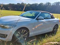 Gebraucht BMW 220 Sport Line 184 PS (135 kW) 2016 Weiß Cabrio