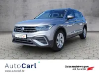 Gebraucht VW Tiguan Allspace Life 150 PS (110 kW) 2022 Silber SUV