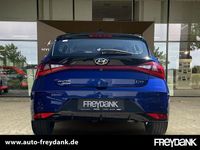 Gebraucht Hyundai i20 Intro Edition 101 PS (74 kW) 2020 Intense blue/ black Kleinwagen