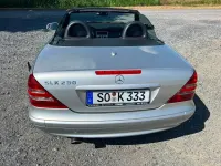 Gebraucht Mercedes SLK230 197 PS (144 kW) 2002 Silber Cabrio