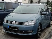Gebraucht VW Sharan Active 150 PS (110 kW) 2021 Blau Van / Kleinbus