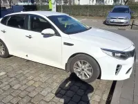 Gebraucht Kia Optima GT 245 PS (180 kW) 2018 Weiß Limousine