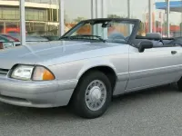 Gebraucht Ford Mustang 106 PS (77 kW) 1993 Silber metallic Cabrio