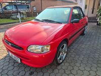 Gebraucht Ford Escort Cabriolet 90 PS (66 kW) 1995 Rot Cabrio